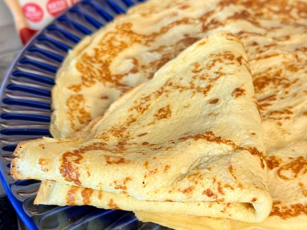 Crêpes low carb per colazione