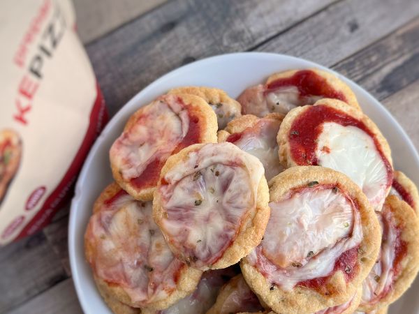 Pizzette per aperitivo low carb