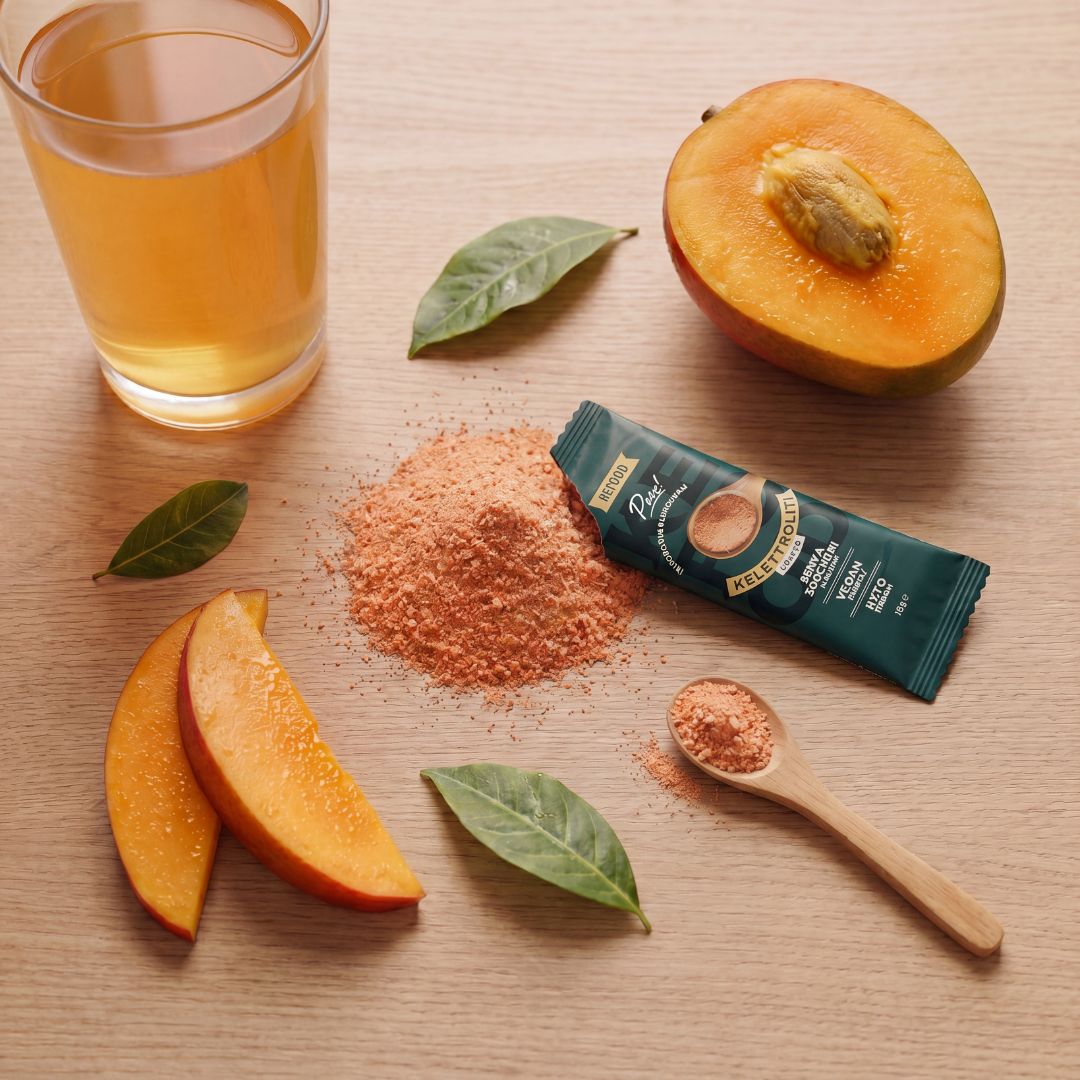 ELETTROLITI IN POLVERE MAGNESIO MALATO, POTASSIO, SODIO – MANGO