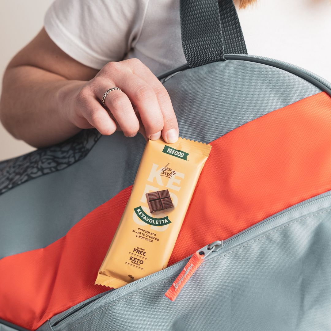 TAVOLETTA PROTEICA KETO CIOCCOLATO E NOCCIOLA (BOX 12PZ)