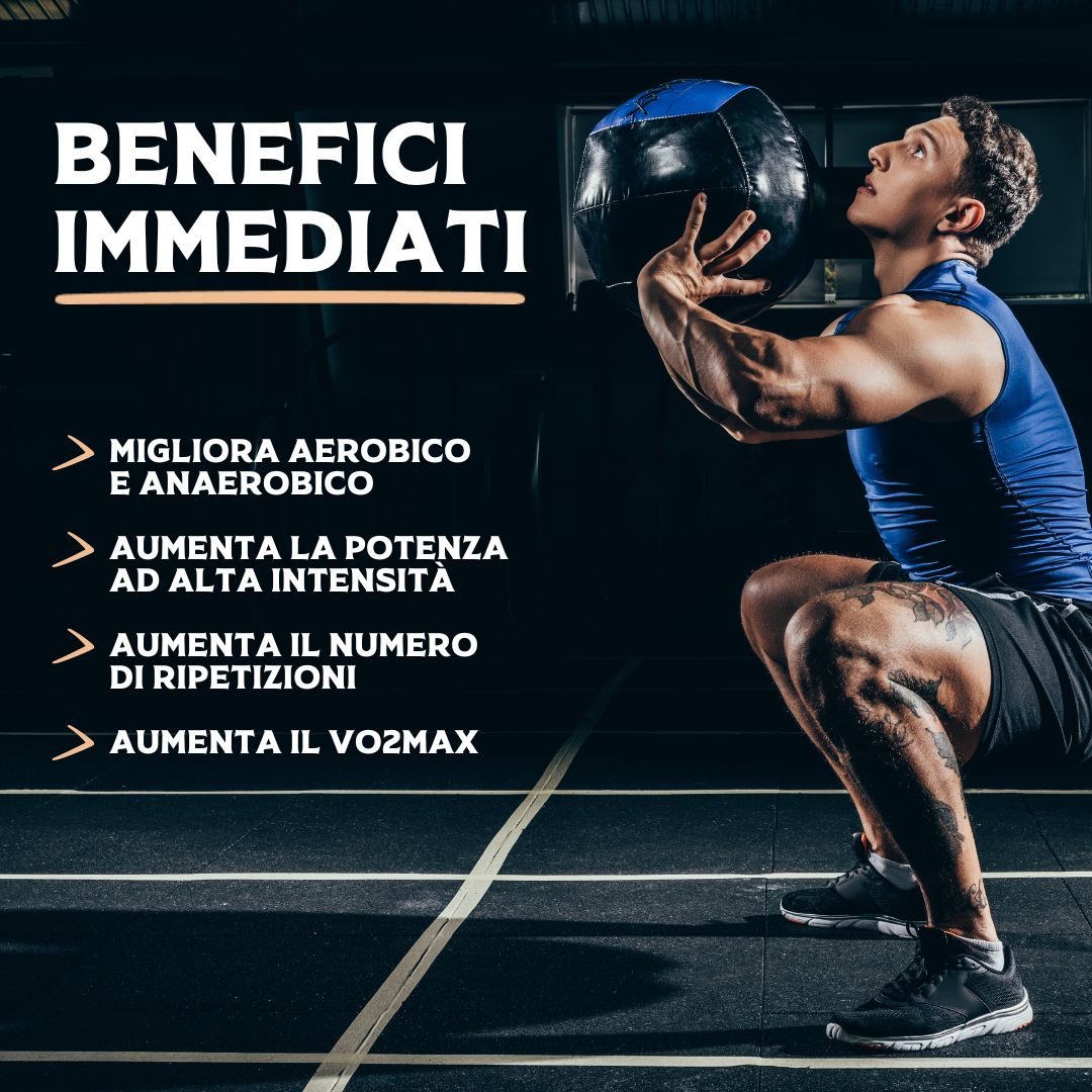 PRE WORKOUT - BETA ALANINA, TAURINA, RHODIOLA, CAFFEINA