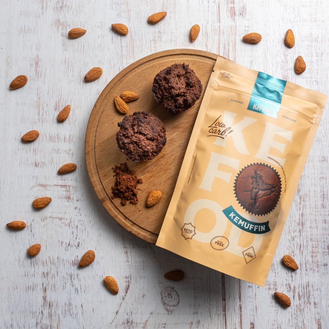 MUFFIN DIETA CHETOGENICA SENZA GLUTINE LATTOSIO E ZUCCHERO