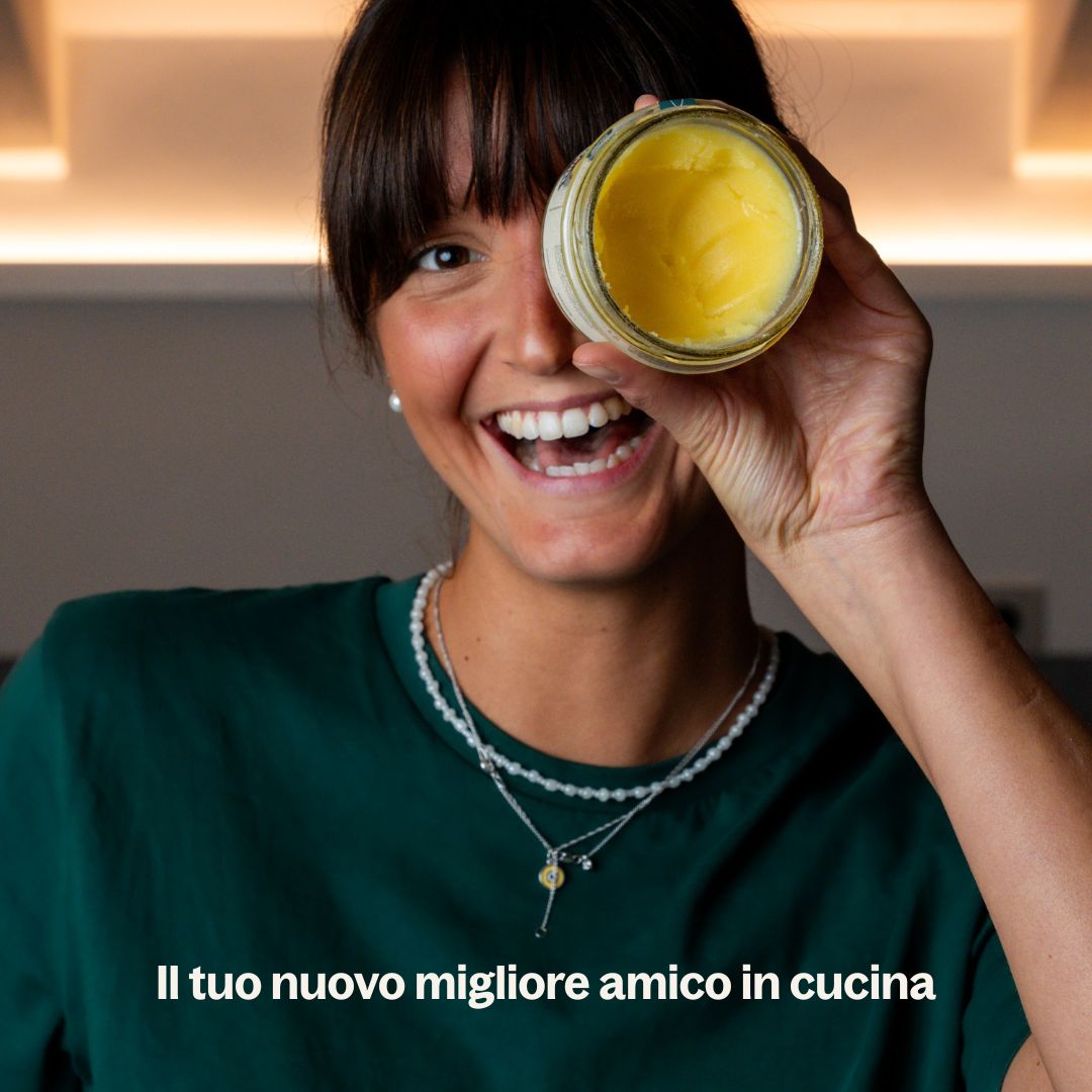 GHEE GRASS-FED 220 ML BURRO CHIARIFICATO SENZA LATTOSIO COTTURA PERFETTA