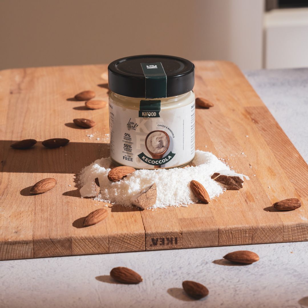 KECOCCOLA 250G CREMA SPALMABILE COCCO E MANDORLA SENZA ZUCCHERO