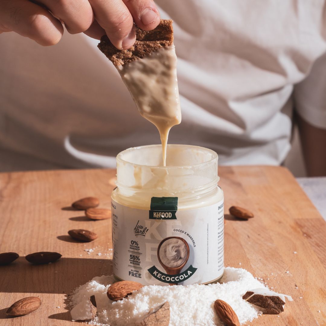 KECOCCOLA 250G CREMA SPALMABILE COCCO E MANDORLA SENZA ZUCCHERO