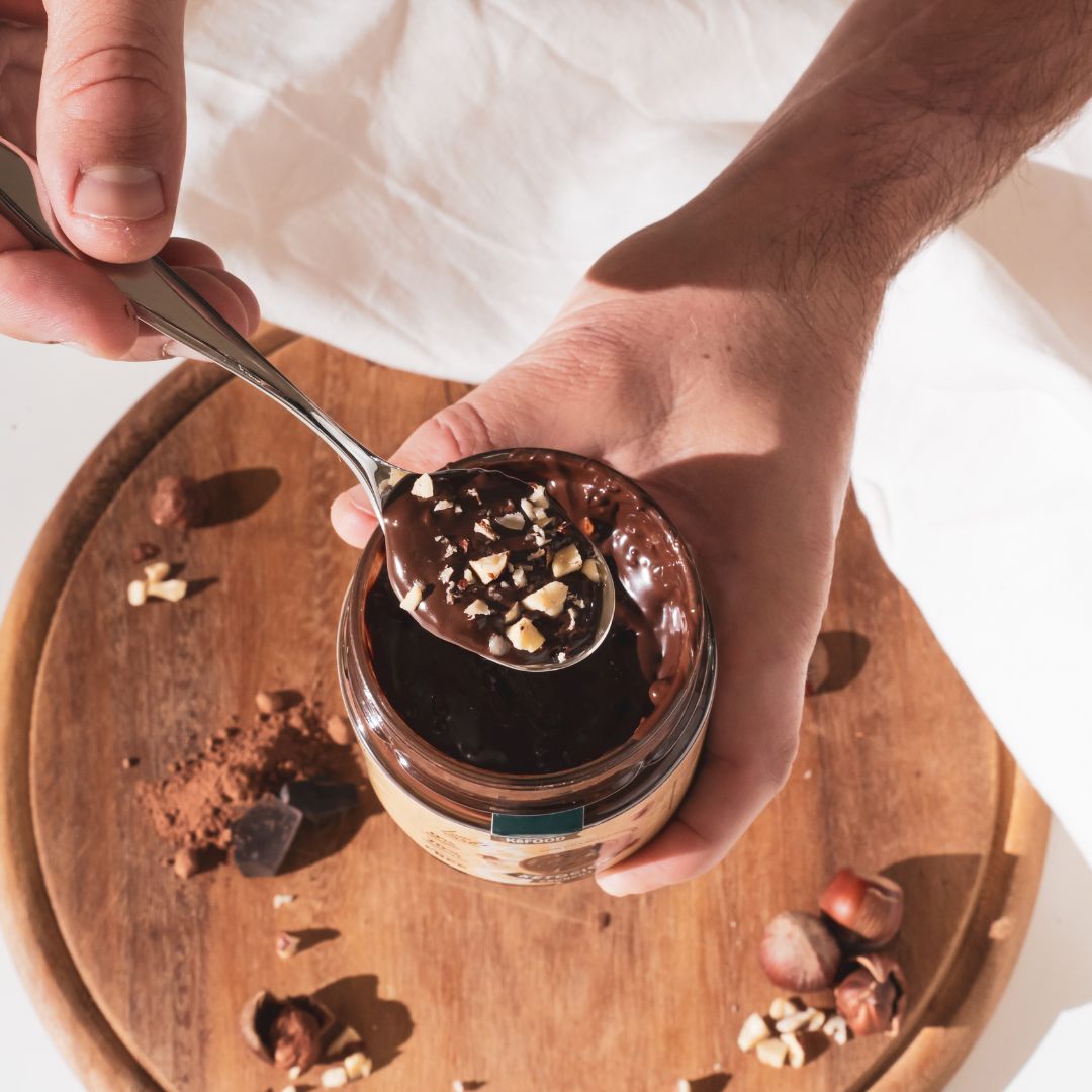 KETOCIOK CRUNCHY 250G CREMA CON GRANELLA NOCCIOLE E CACAO SENZA ZUCCHERO