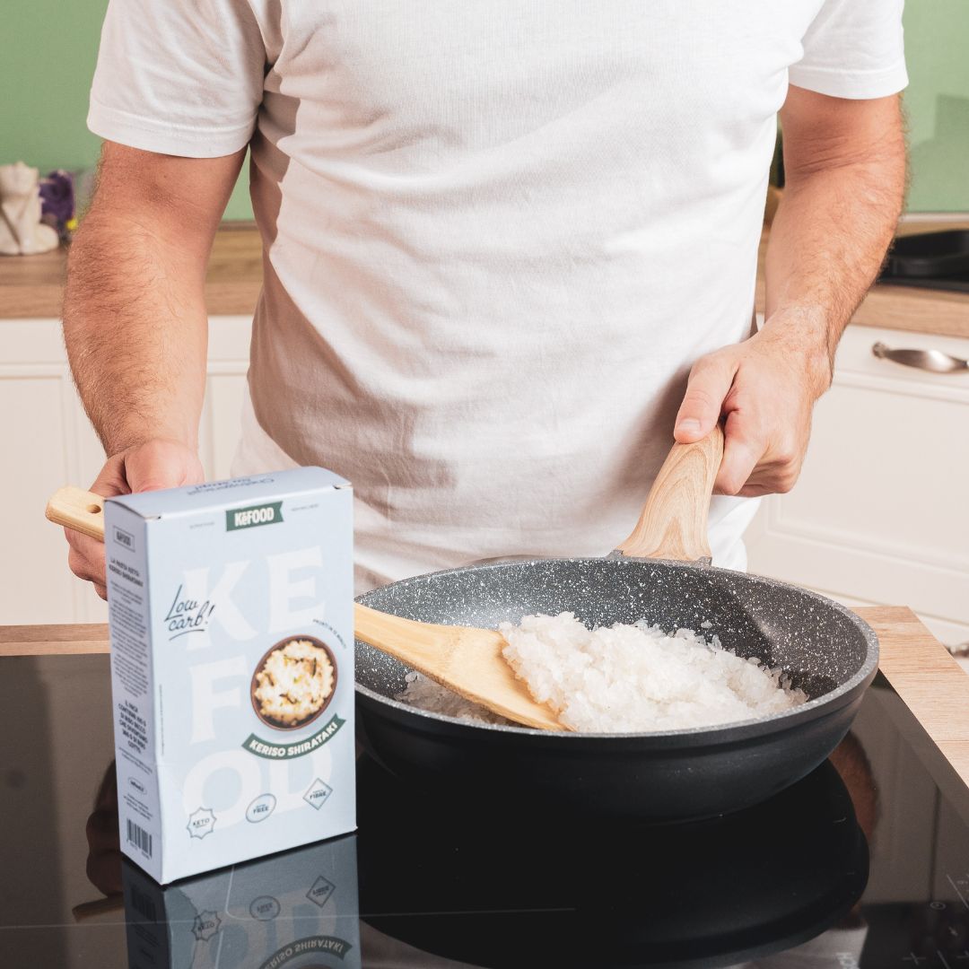 SHIRATAKI RICE 100g (500g cooked) - GLUTEN FREE