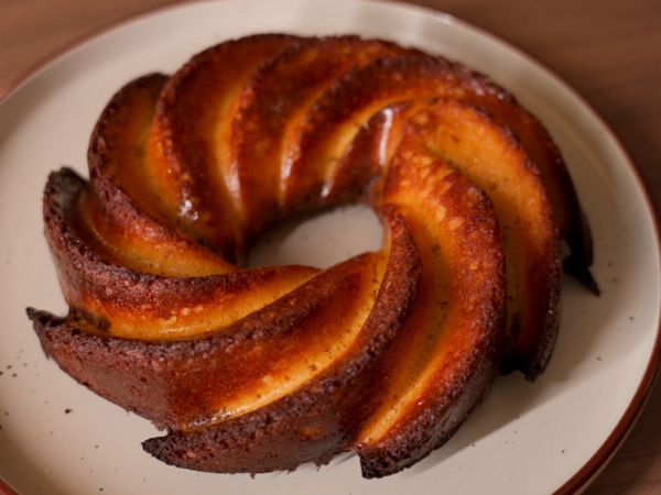 Ciambella keto e proteica zucca e cacao