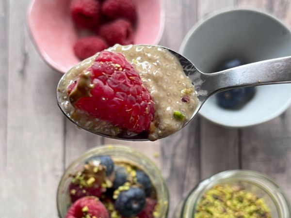 Chia pudding al collagene