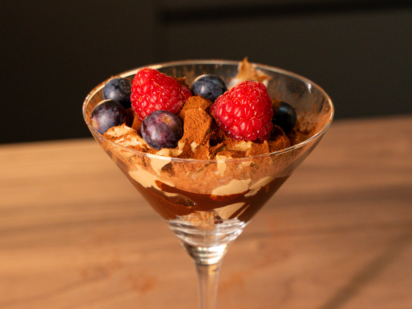 Mousse di avocado e cioccolato