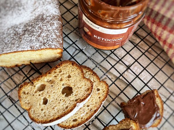 pan bauletto dolce con il pane low carb kefood