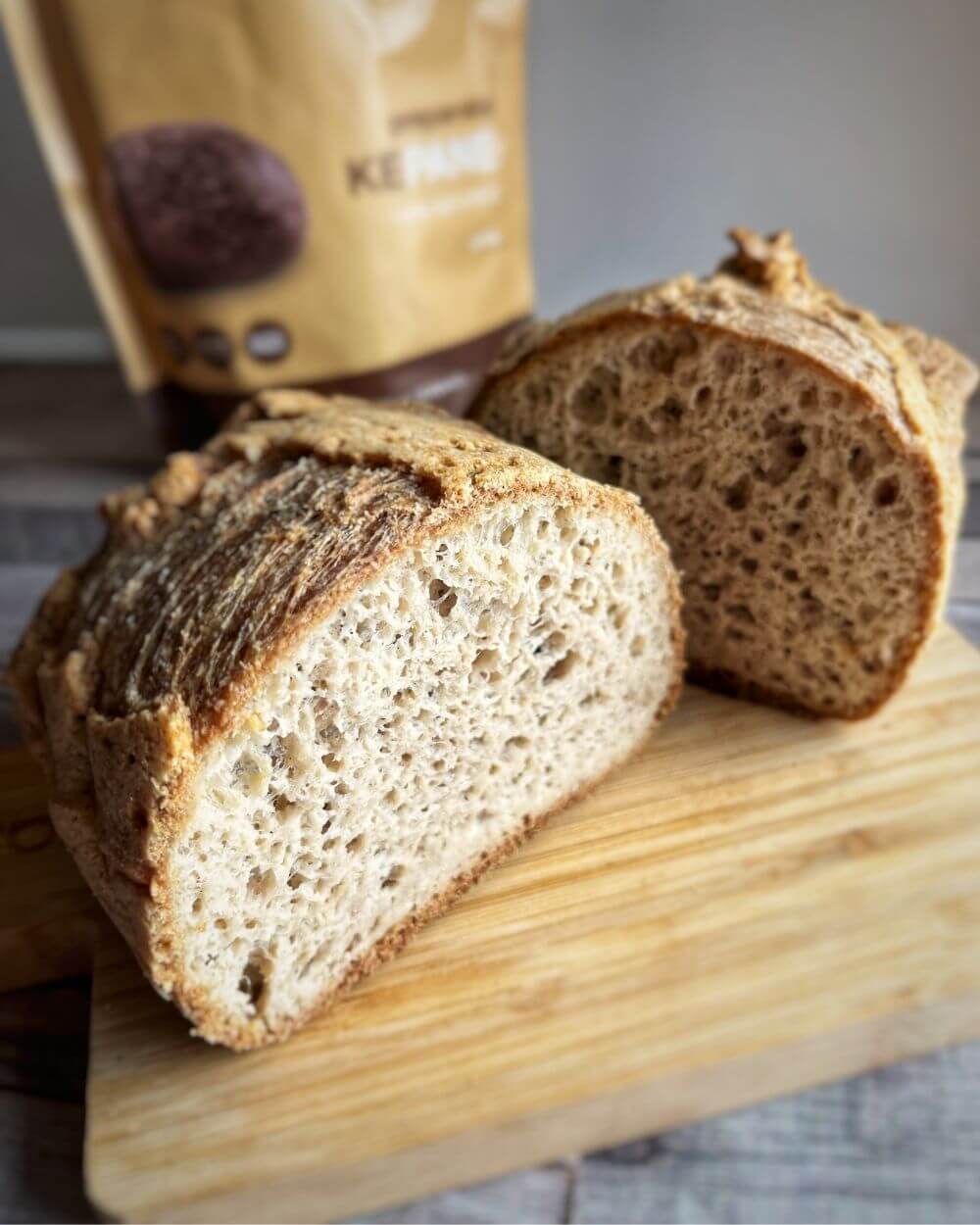 pane ketofood casarecchio per toast e bruschette - senza glutine senza lattosio per dieta chetogenica
