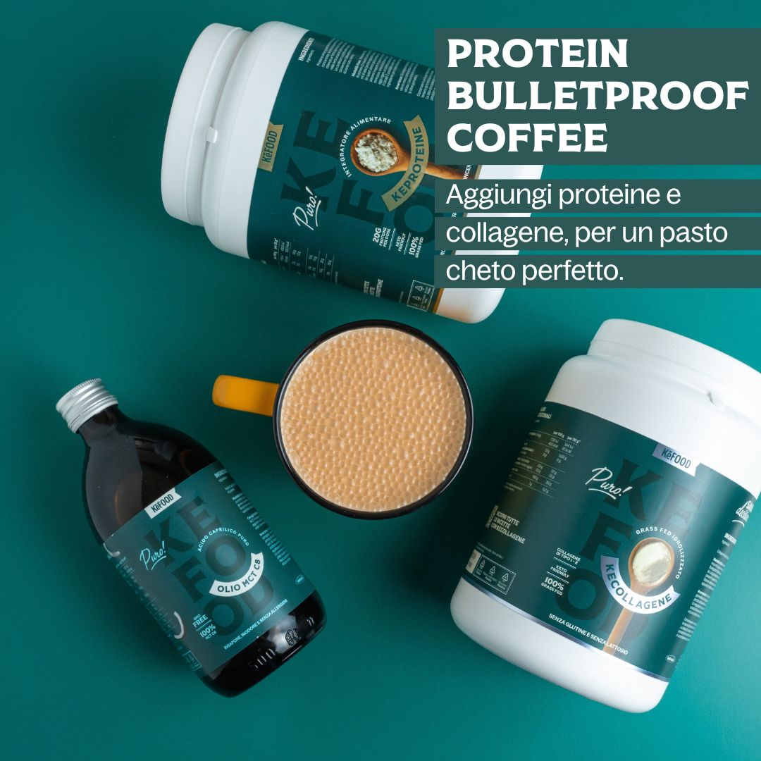 OLIO MCT C8 PURO 500ML PER BULLETPROOF COFFEE DIETA CHETOGENICA