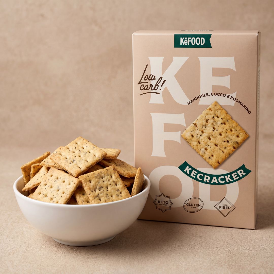 CRACKER DIETA CHETOGENICA SENZA GLUTINE PROTEICI