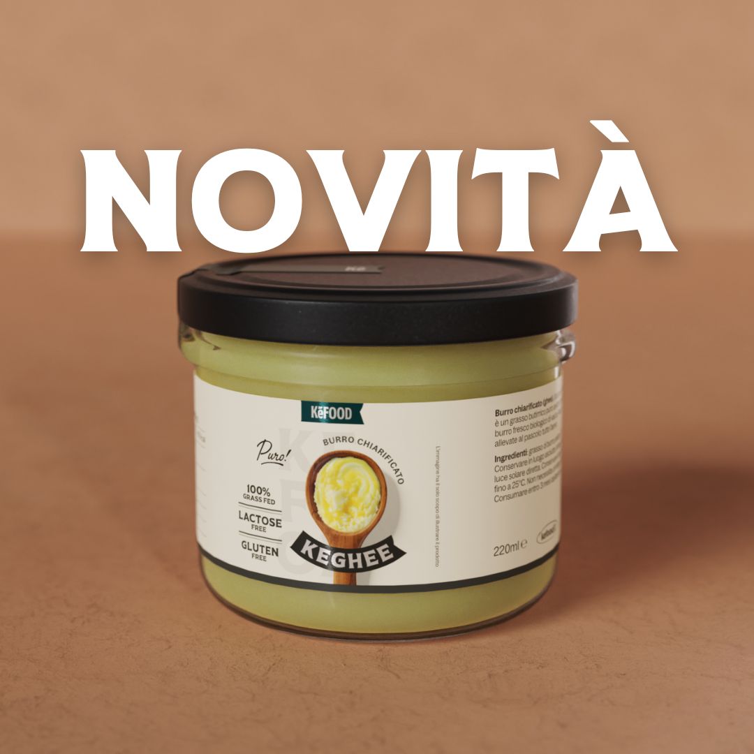 GHEE GRASS-FED 220 ML BURRO CHIARIFICATO SENZA LATTOSIO COTTURA PERFETTA