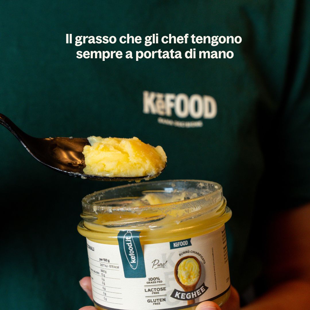 GHEE GRASS-FED 220 ML BURRO CHIARIFICATO SENZA LATTOSIO COTTURA PERFETTA
