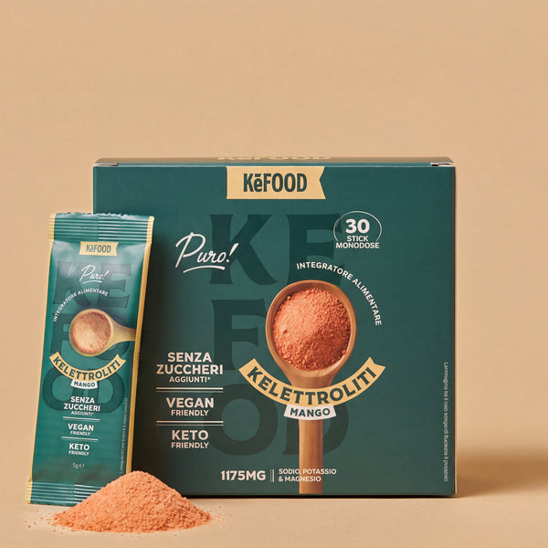 ELETTROLITI IN POLVERE MAGNESIO MALATO, POTASSIO, SODIO – MANGO