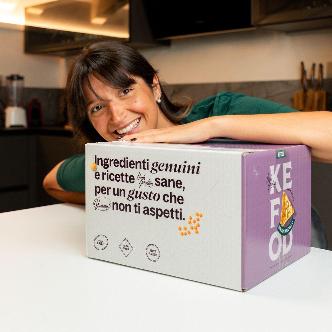 KETRIANGOLO - TRIANGOLINI PROTEICI DI LENTICCHIE E CECI BOX 8 PZ