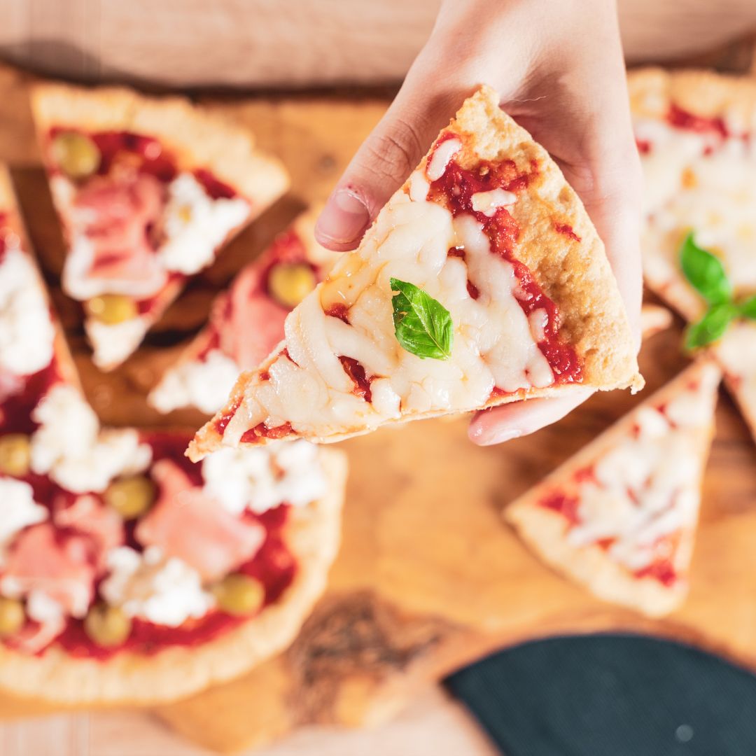 PIZZA DIETA CHETOGENICA SENZA GLUTINE E LATTOSIO