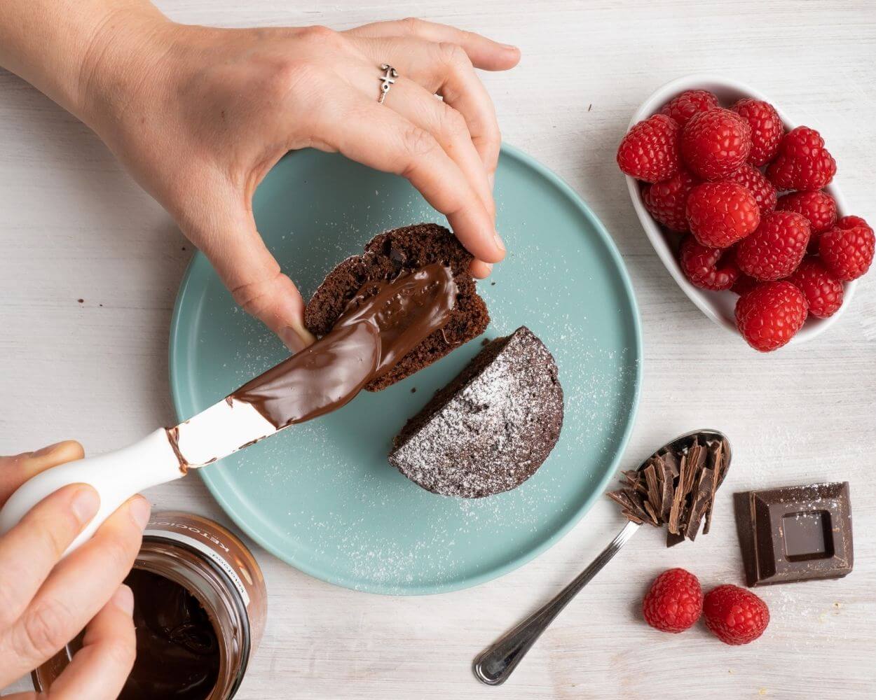 muffin al cacao ketofood adatti alla dieta chetogneica e dieta low carb
